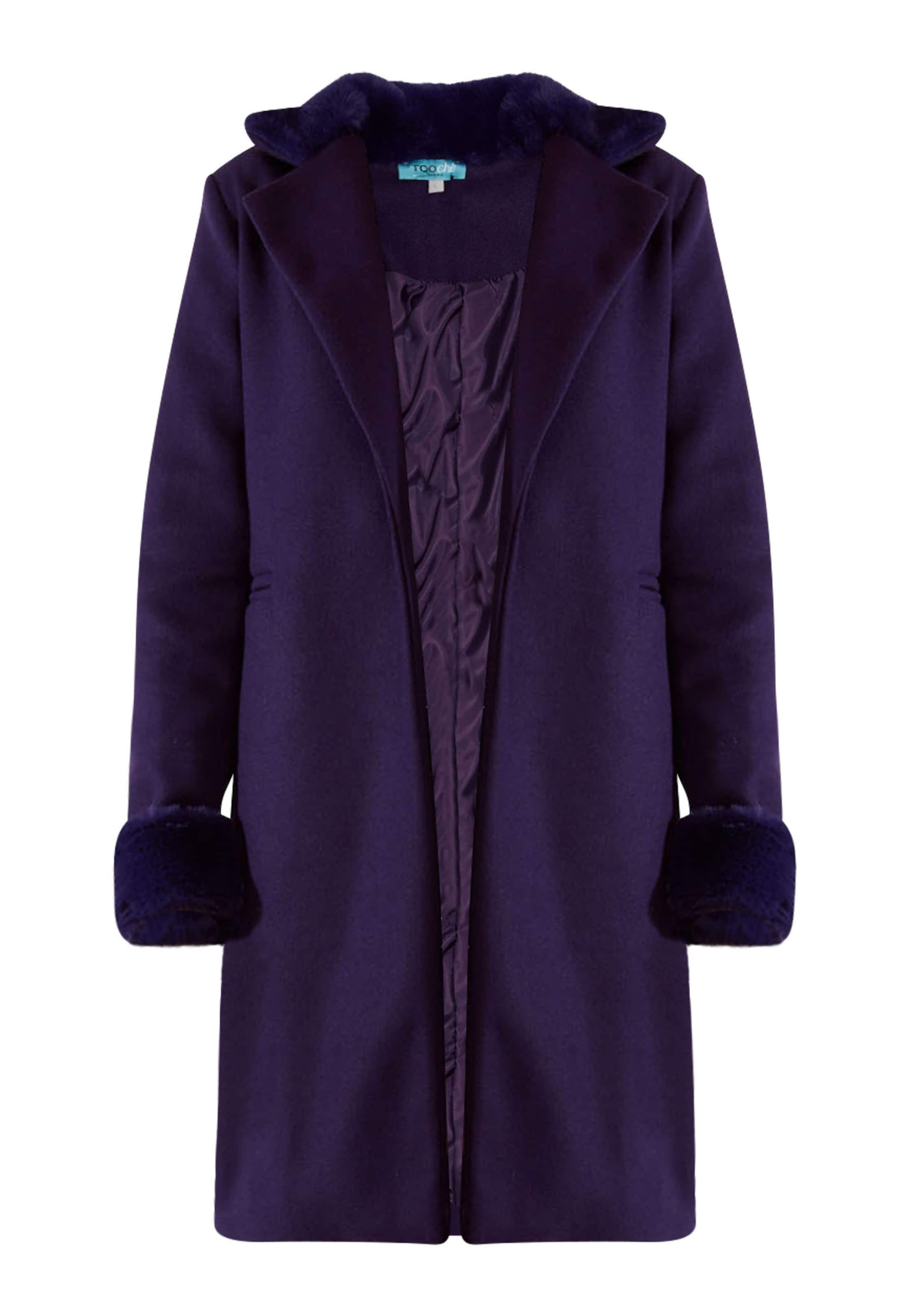 

TOOche Зимнее пальто в фиолетовом цвете