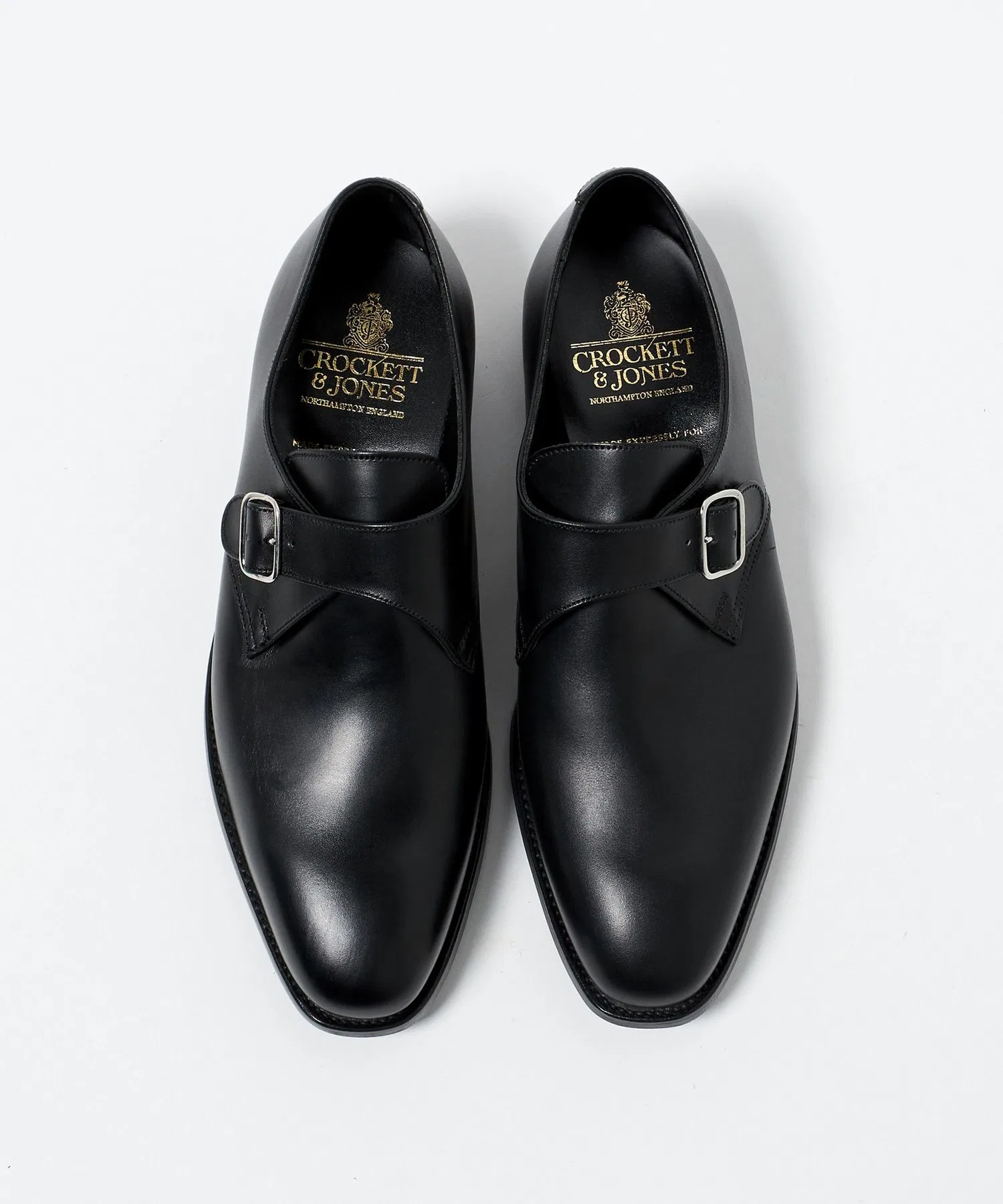Мужские туфли CROCKETT&JONES COMPTON на ремешке — фото 3
