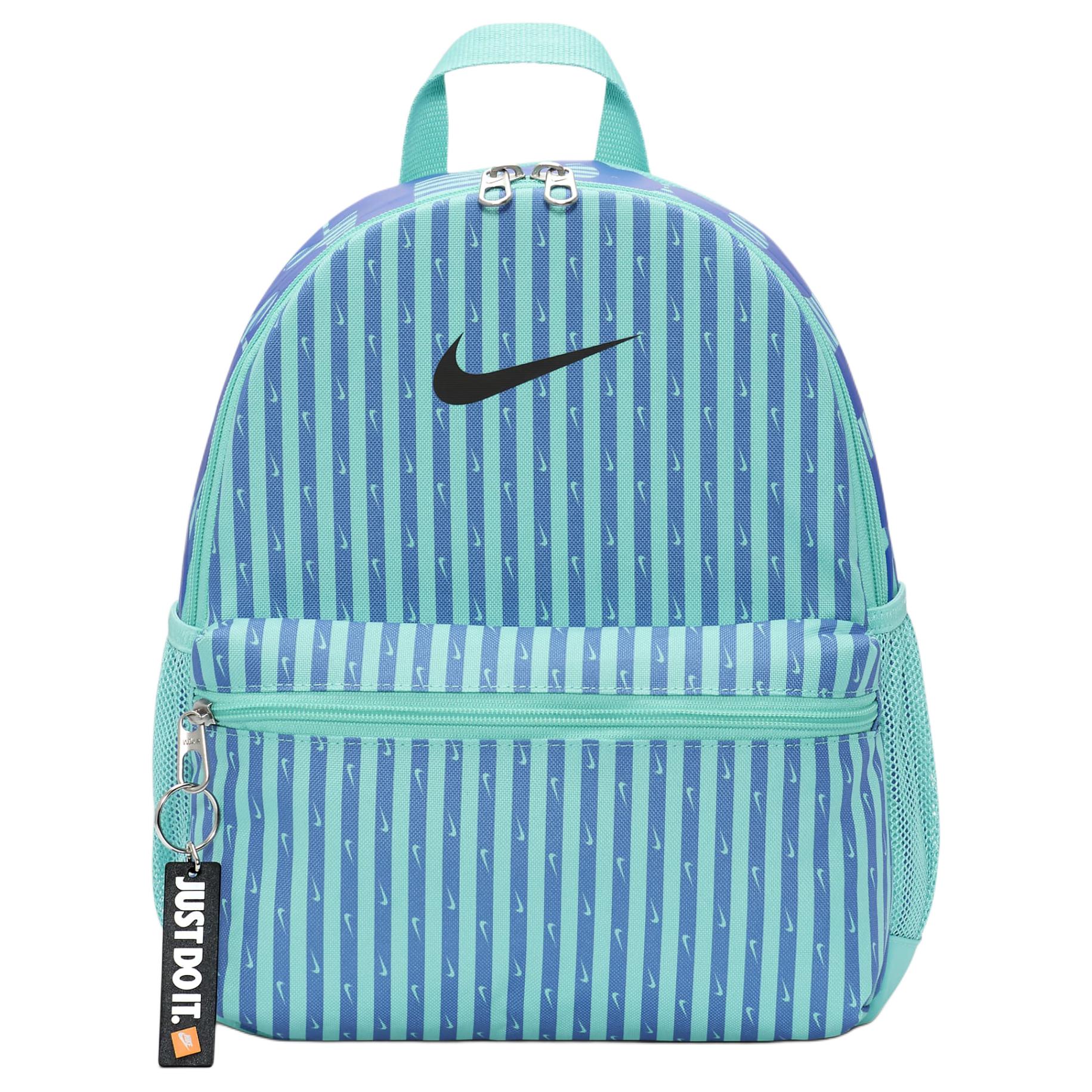 

Мини-рюкзак из переработанного полиэстера мужской морозно-зеленый и черный Nike