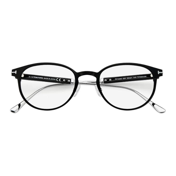 

Оправы для очков из титанового сплава нестандартной формы унисекс черные TOM FORD