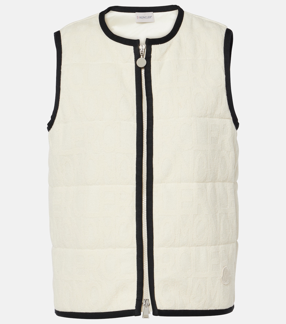

Утеплённый жилет с хлопковой подкладкой Moncler, 034 - White