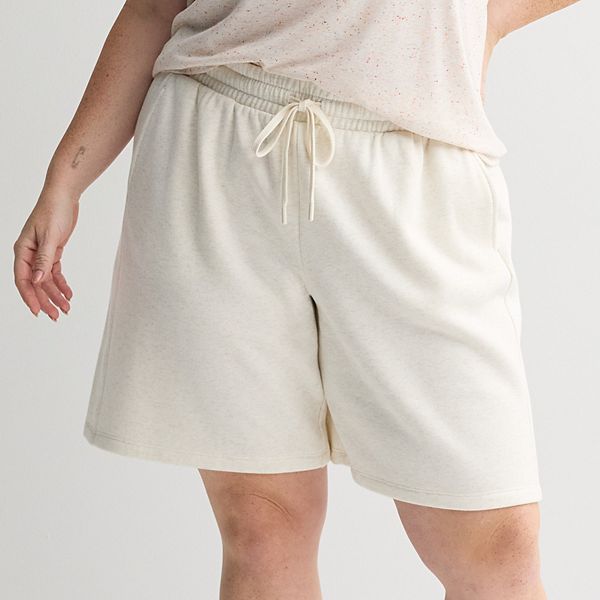 

Шорты лонглайн Plus size Tek Gear, Lt Oat Heather