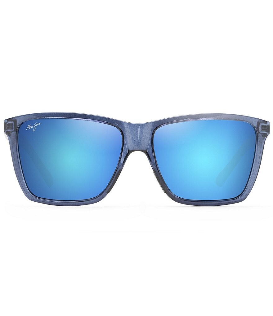 

Круглые солнцезащитные очки Maui Jim Cruzem PolarizedPlus2 57 мм, синий
