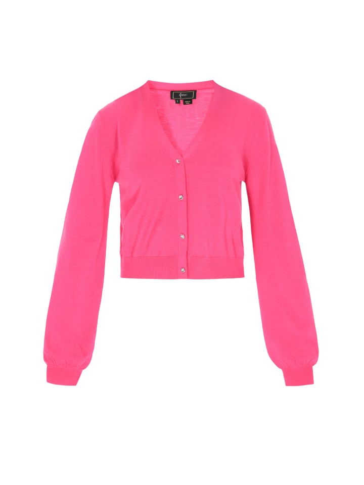 

Faina Женский кардиган розового цвета