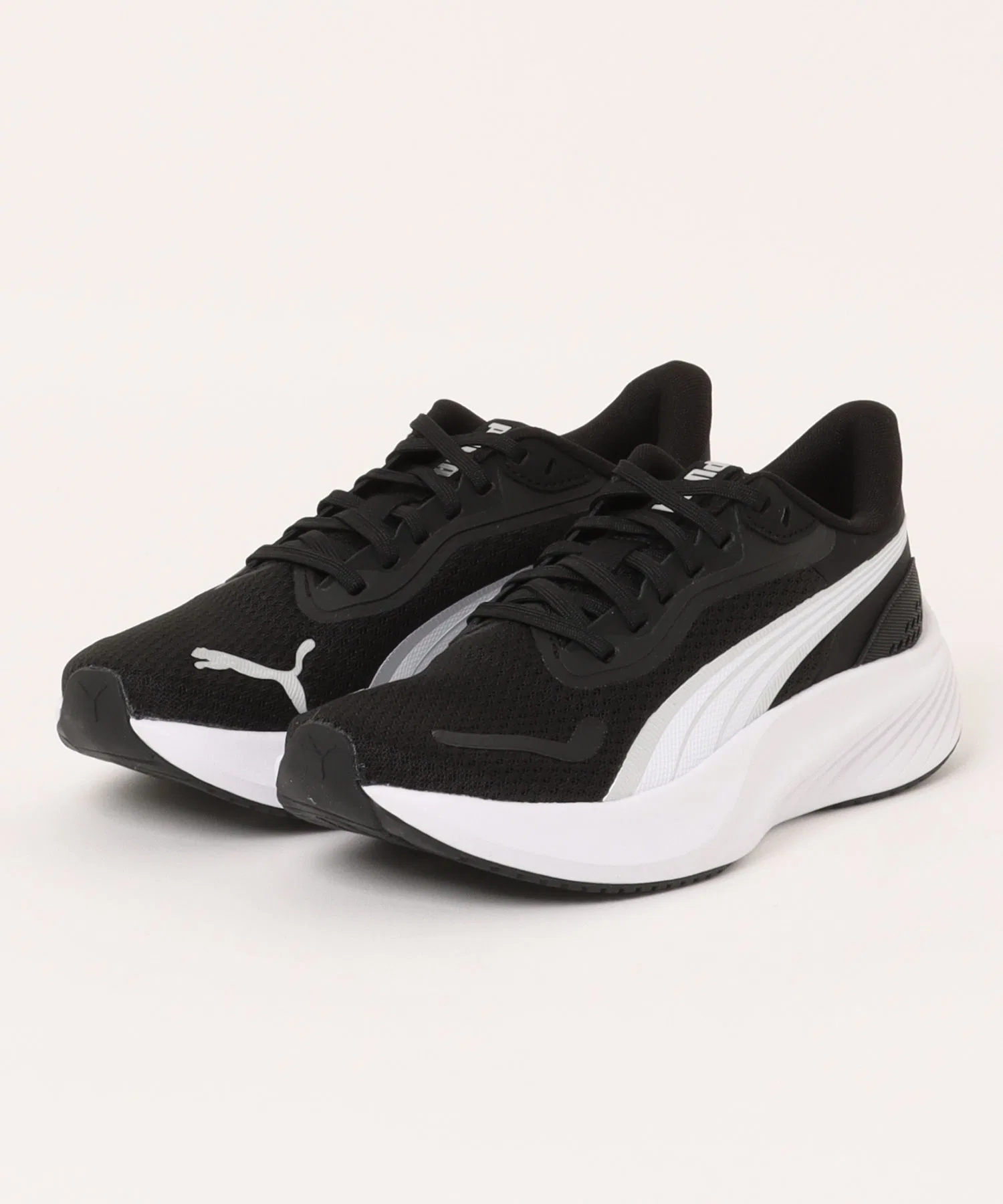 Детские кроссовки PUMA Pounce LITE JR чёрно-белые