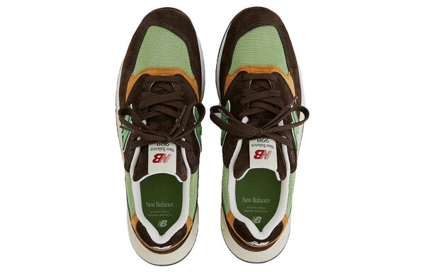 Кроссовки x teddy santis 998 сделано в сша New Balance, коричневый — фото 3