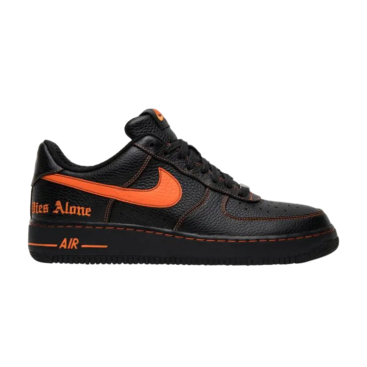 

Кроссовки Nike Vlone x Bespoke Air Force 1 Low Sample, черный