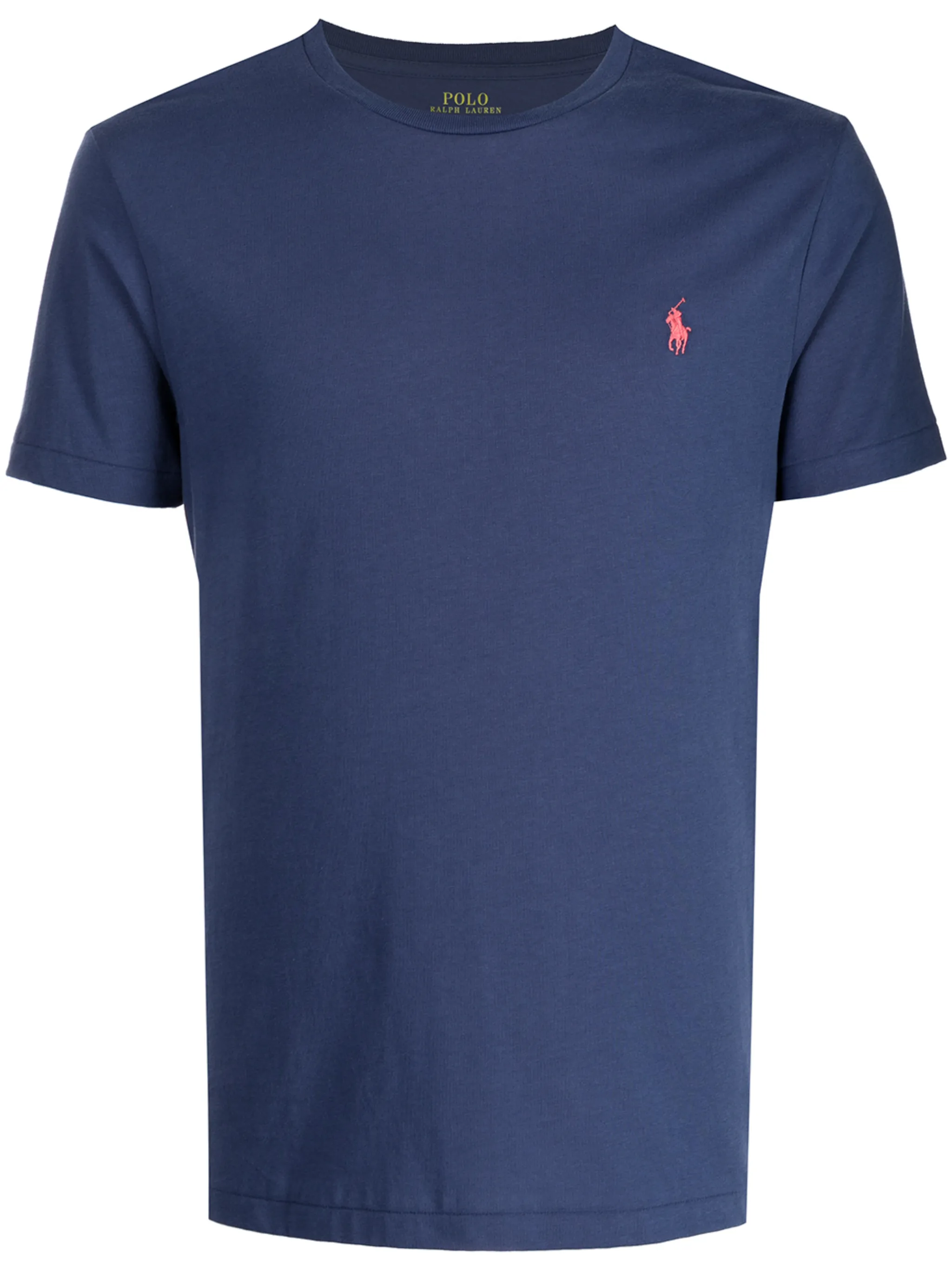 

Футболка с вышитым логотипом Polo Ralph Lauren, синий