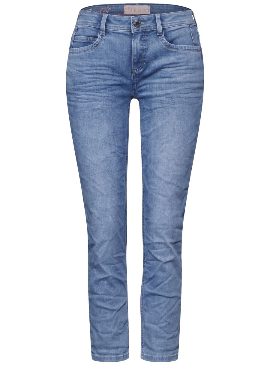 

Джинсы STREET ONE Regular Jeans, синий деним