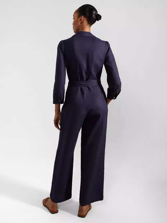 

Комбинезон Hobbs Ceira Linen, цвет true navy