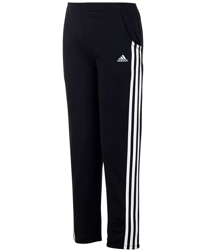 

Трикотажные штаны для разминки больших девочек adidas, черный