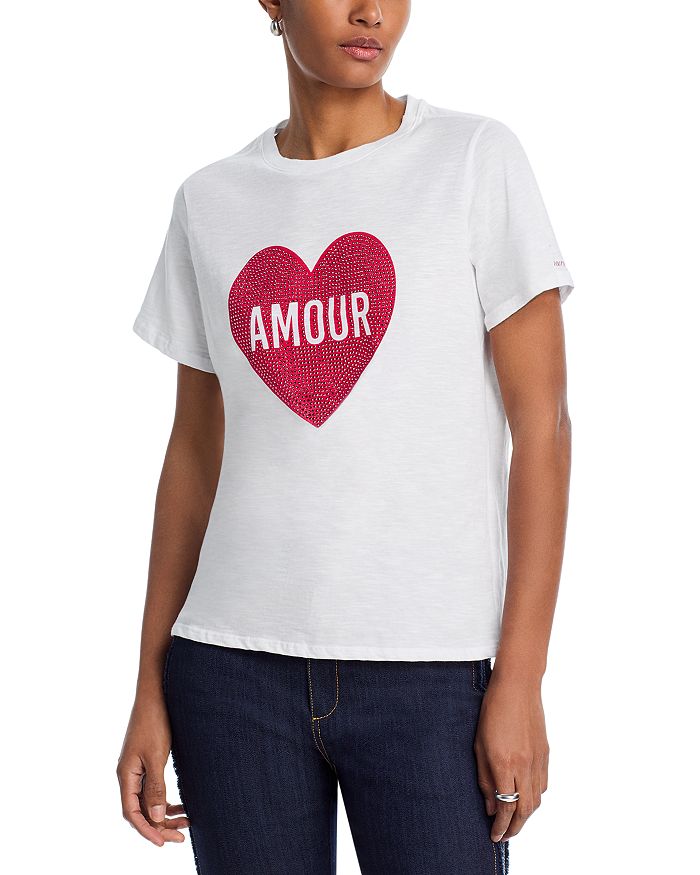 

Футболка Heatset Amour Heart Cinq à Sept, белый