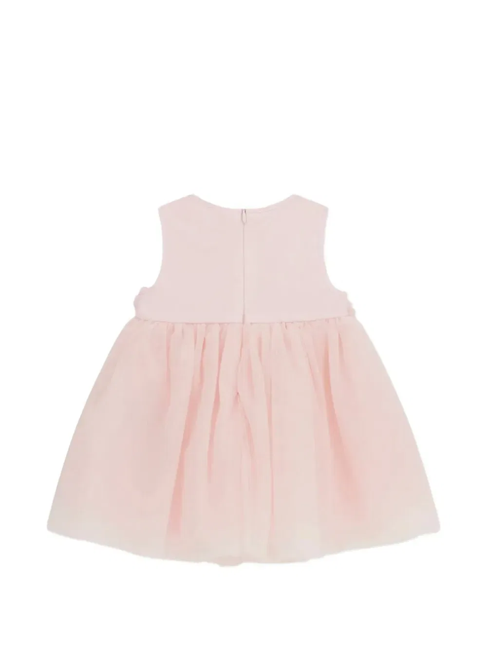 Платье с цветочной аппликацией Guess Kids, розовый — фото 3
