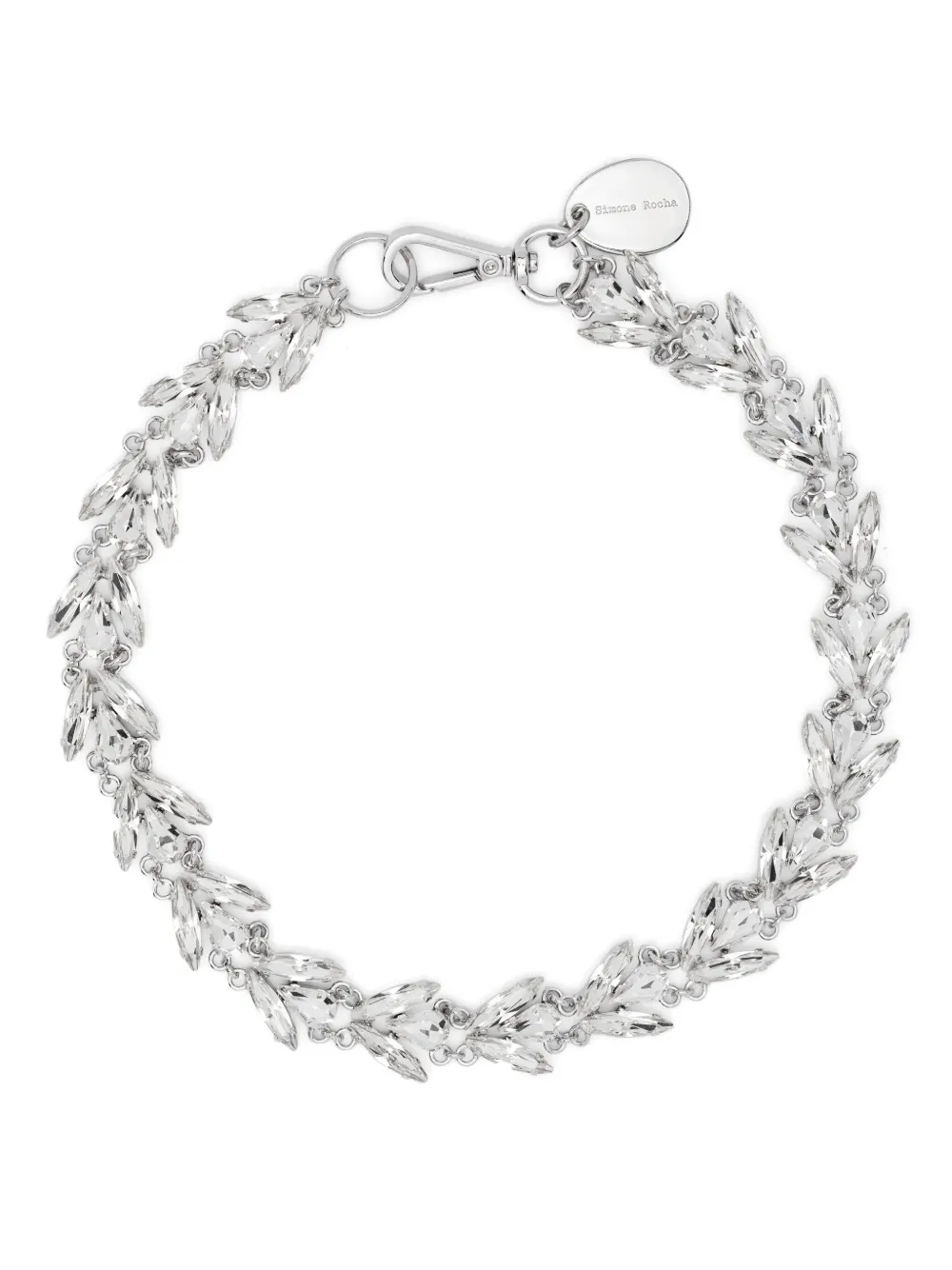 

Колье Crystal Floret Simone Rocha, белый