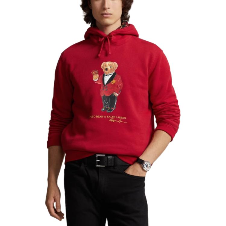 Свитшот SS24 Мужской Красный Polo Ralph Lauren — фото 4