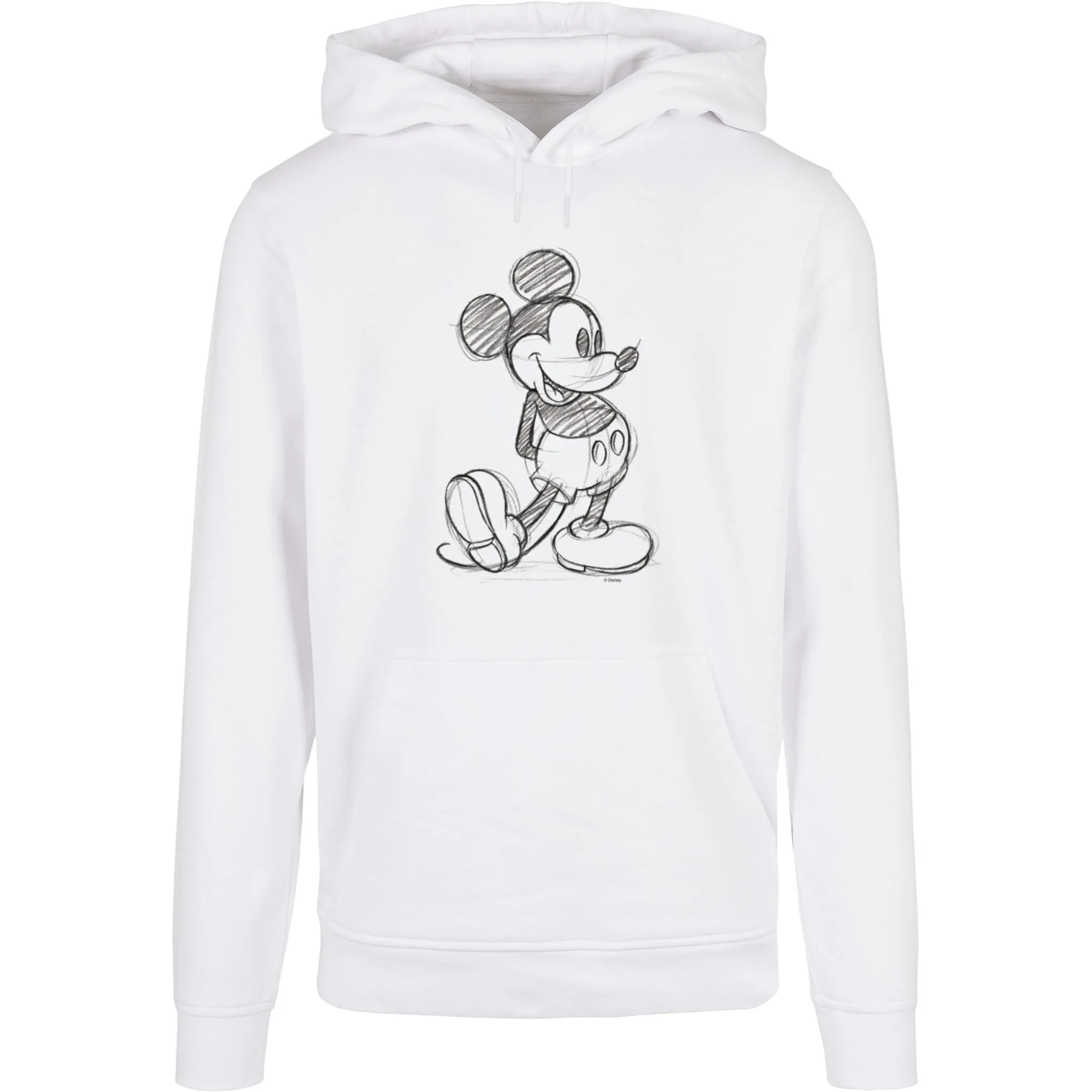 

Толстовка ABSOLUTE CULT с капюшоном "ABSOLUTE CULT Men's Mickey Mouse - Sketch Kick Hoody", белый