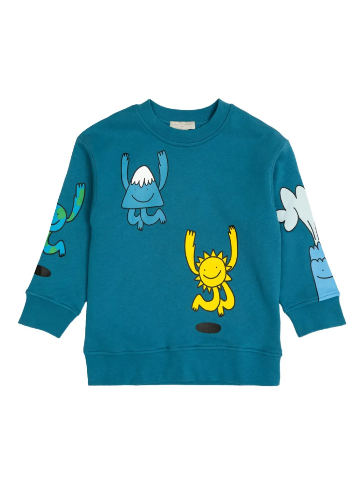 

Толстовка с графическим принтом Stella McCartney Kids, синий