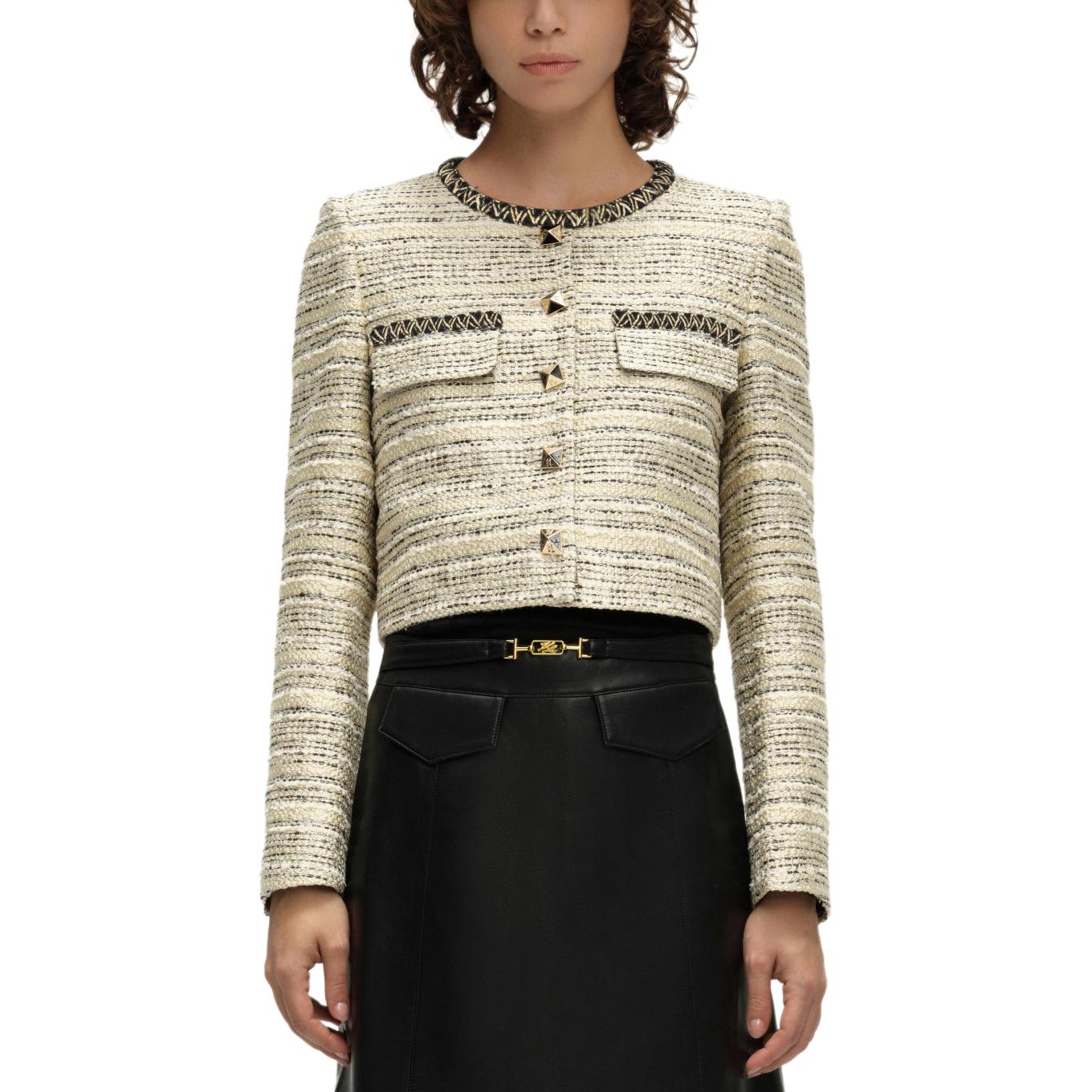 

Куртки и пальто KARL LAGERFELD SS24 Женские Золотые KARL LAGERFELD / Karl Lagerfeld Jeans