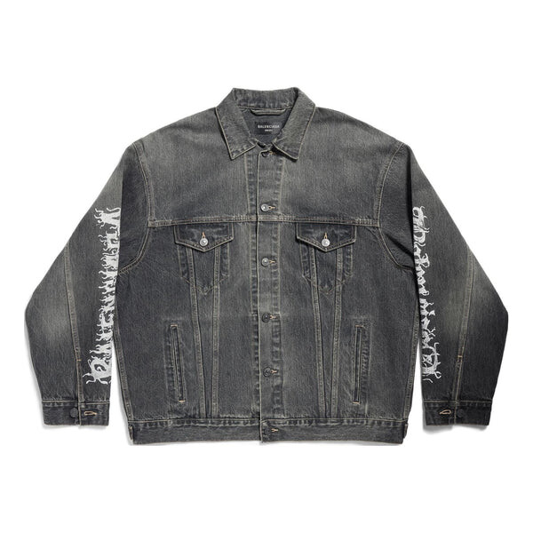 

Куртка diy metal large fit jacket 'black' Balenciaga, черный
