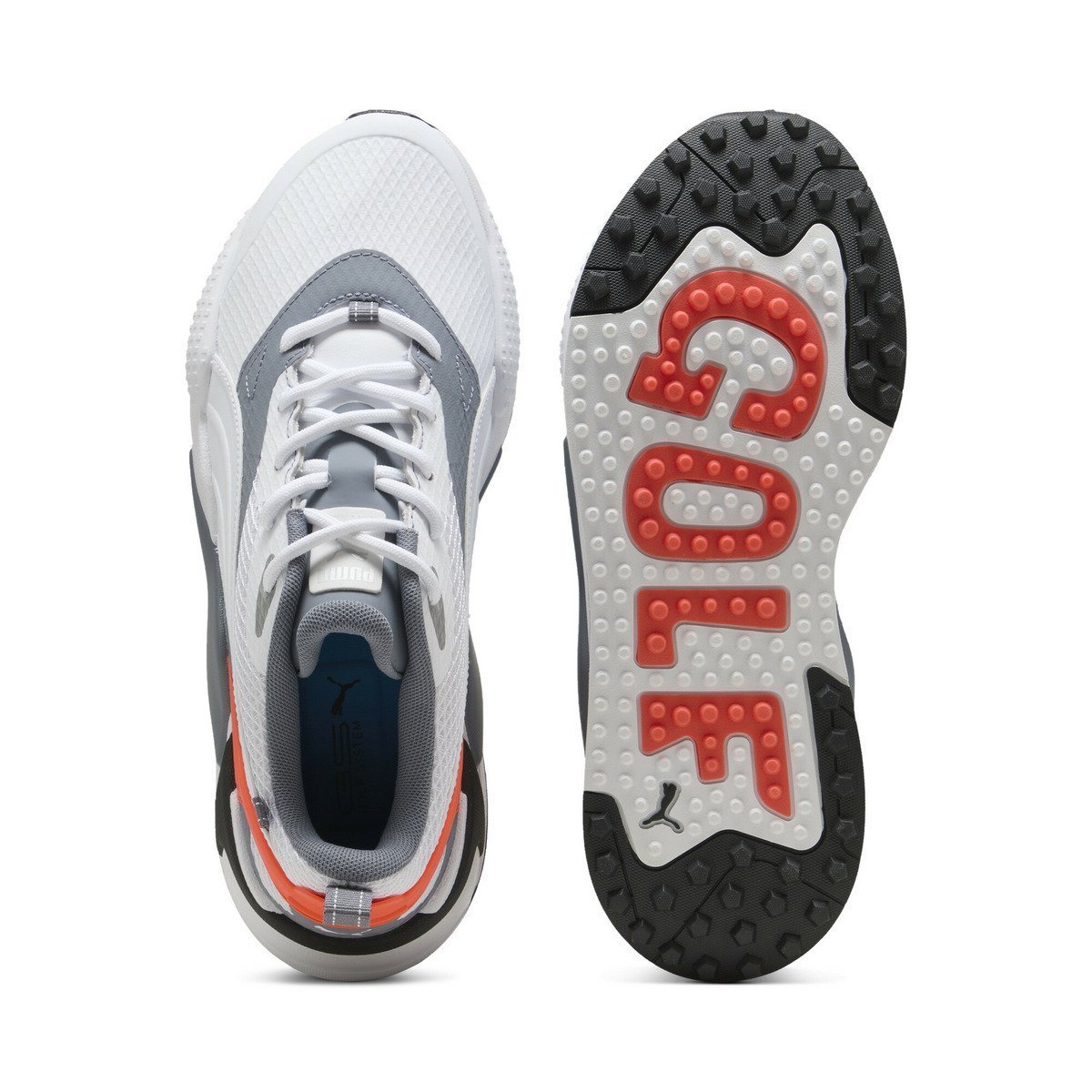Мужские гольф-ботинки GS-X Effect без шипов PUMA, PUMA White-Gray — фото 4