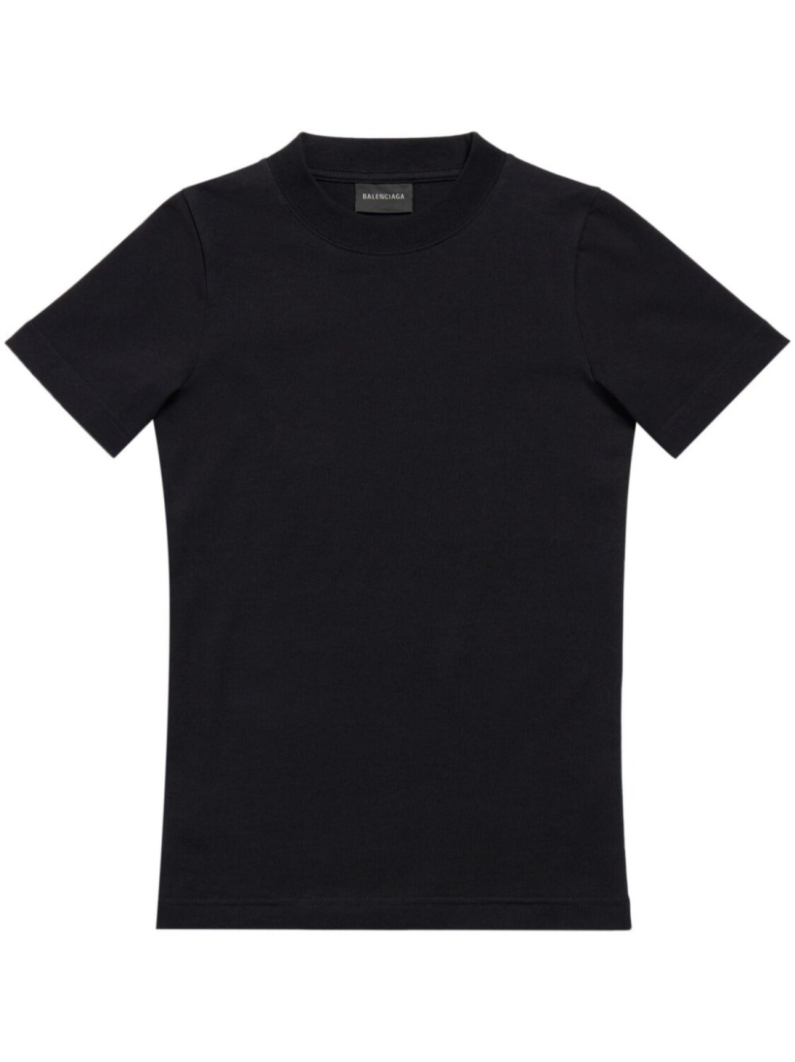 

Balenciaga футболка Handwritten со стразами, черный
