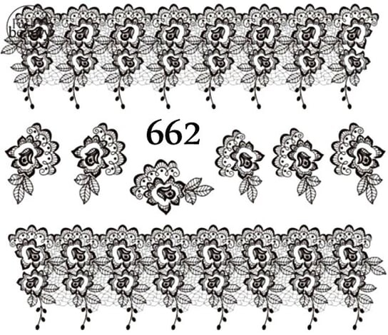 

Водные наклейки для ногтей - №662, Raisin