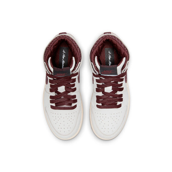 Кроссовки 1 высокие и xa ma maniere Air Jordan, серый — фото 4