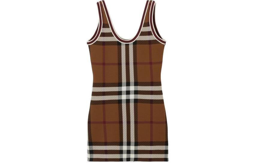 

Платье женское Burberry без рукавов, коричневый