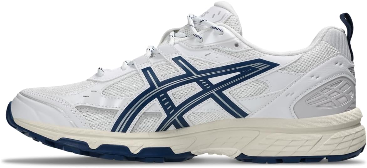 Унисекс кроссовки ASICS Gel-NUNOBIKI в спортивном стиле, белый/синий — фото 4