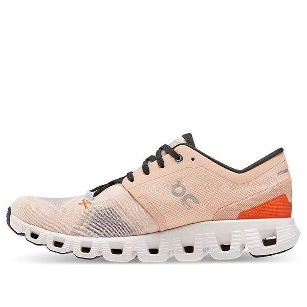 Кроссовки cloud x 3 'rose sand' On Running, мультиколор
