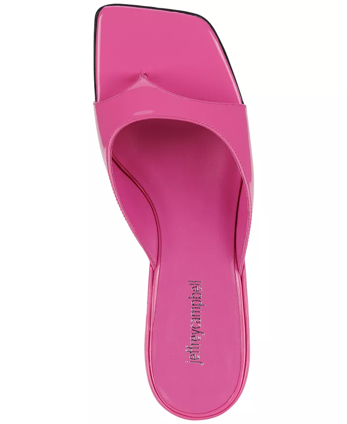 Сандалии Honey-Bun на платформе с клиновидным каблуком Jeffrey Campbell, розовый — фото 4