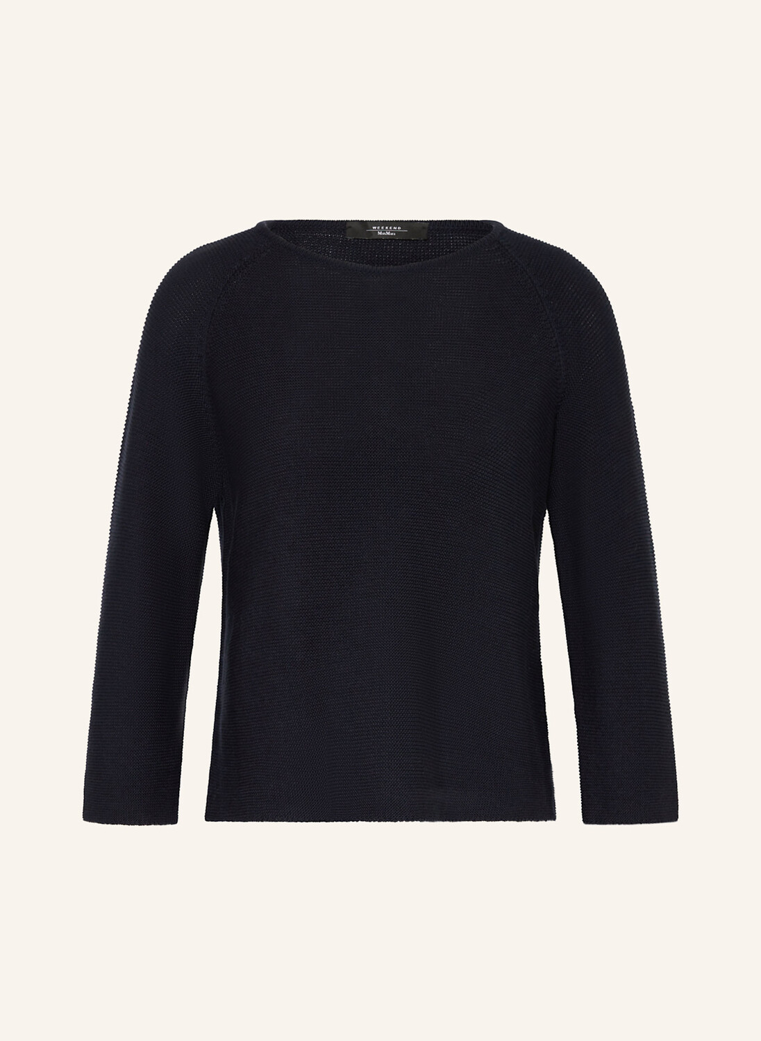 

Свитер Addotto с рукавами 3/4 Weekend Max Mara, синий