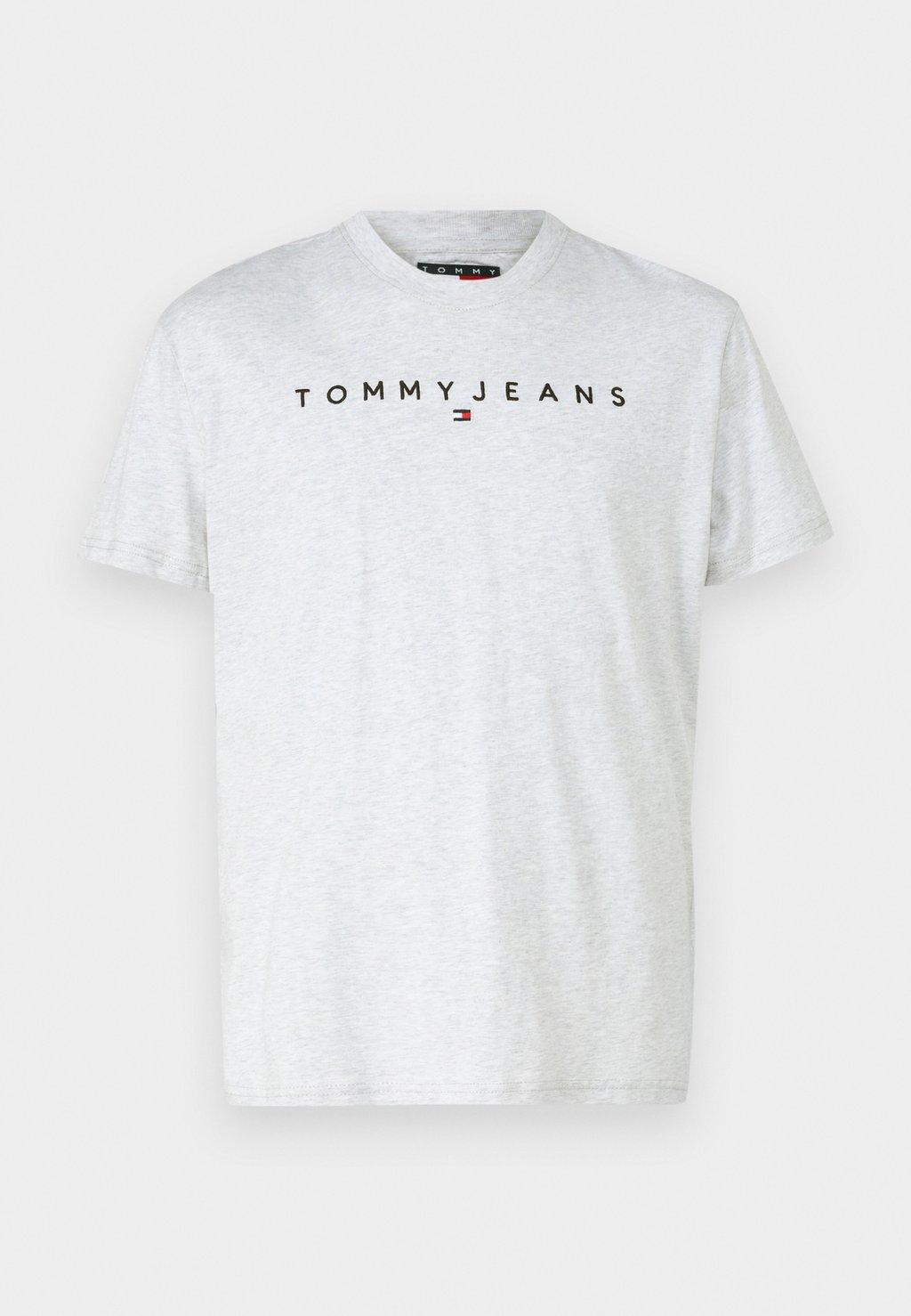 

Футболка с принтом LINEAR LOGO TEE Tommy Jeans, цвет Mottled Grey