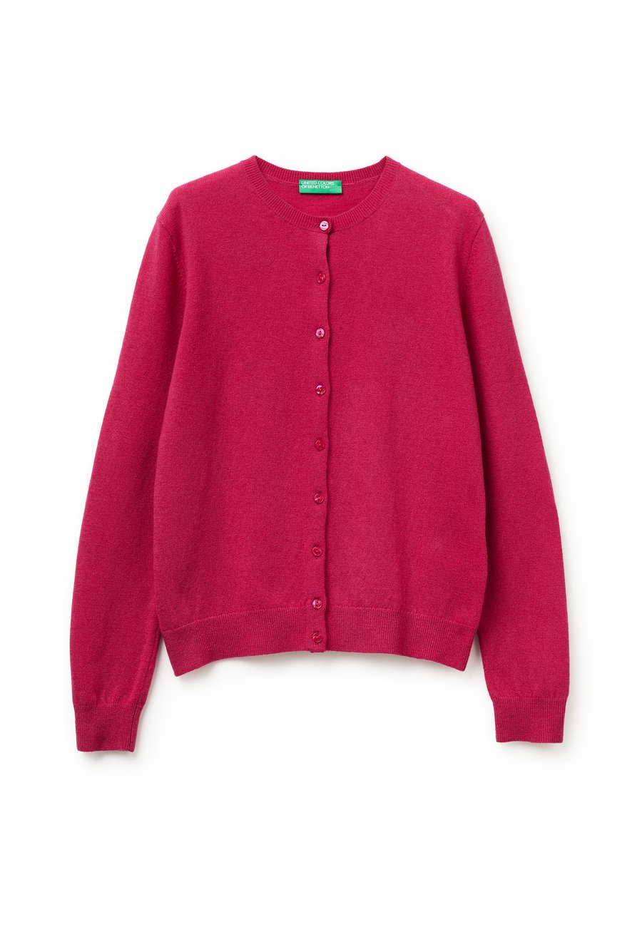 

Кардиган United Colors of Benetton CREW NECK , Violet/Lilac