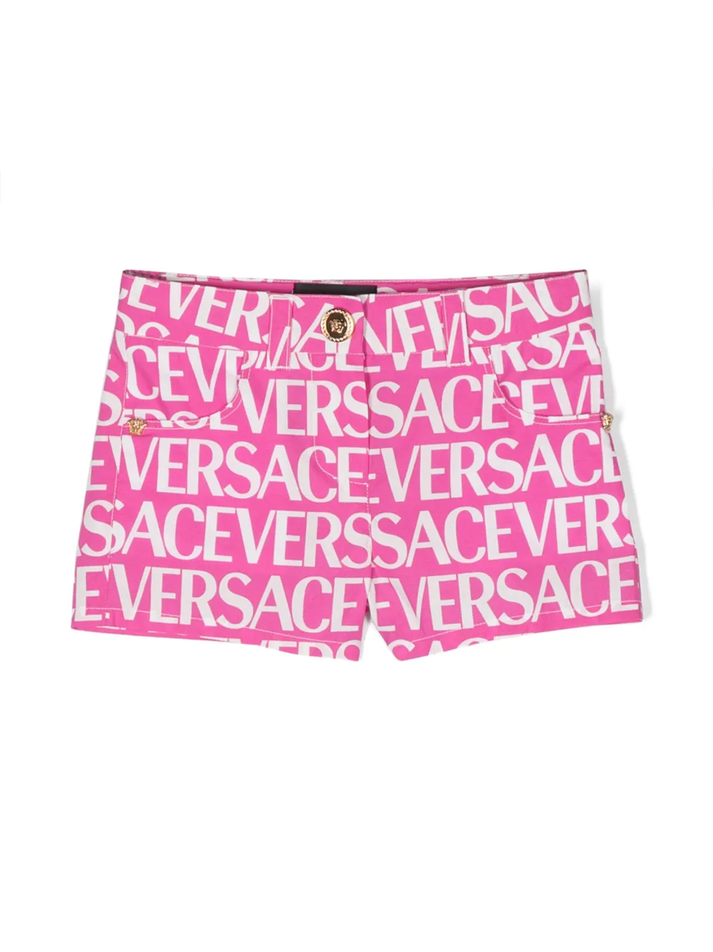 

Шорты с логотипом Versace Kids, розовый