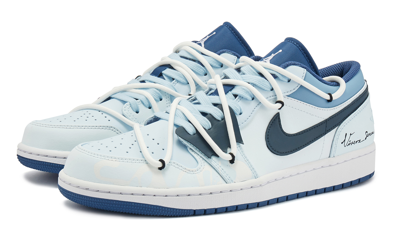 

Jordan Air Jordan 1 винтажные баскетбольные кроссовки мужские, Sky Blue