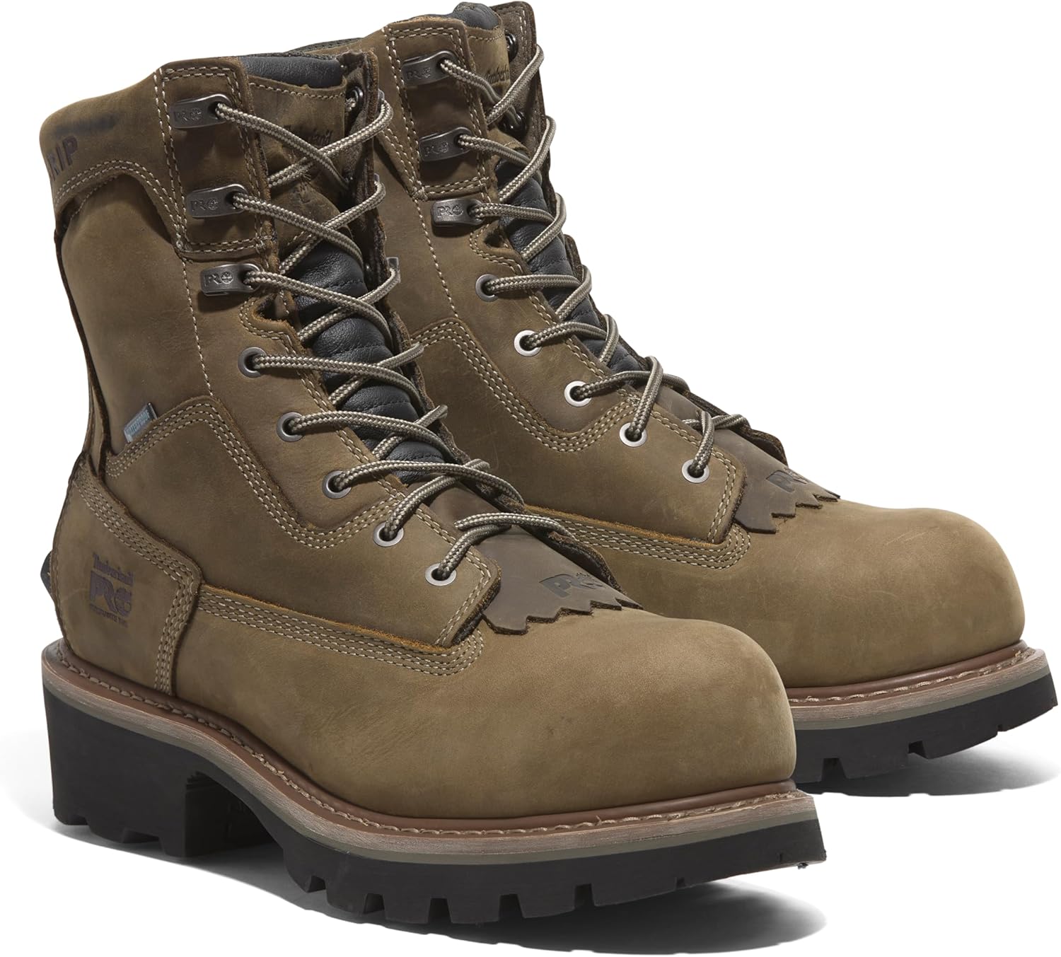 Timberland PRO Evergreen, мужские, коричневые, композитный мыс, EH, водонепроницаемые/утепленные, Turkish Coffee — фото 2