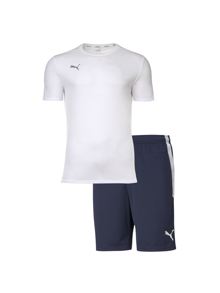 

Футболка Puma Shorts 1er Pack, цвет blau/weiß