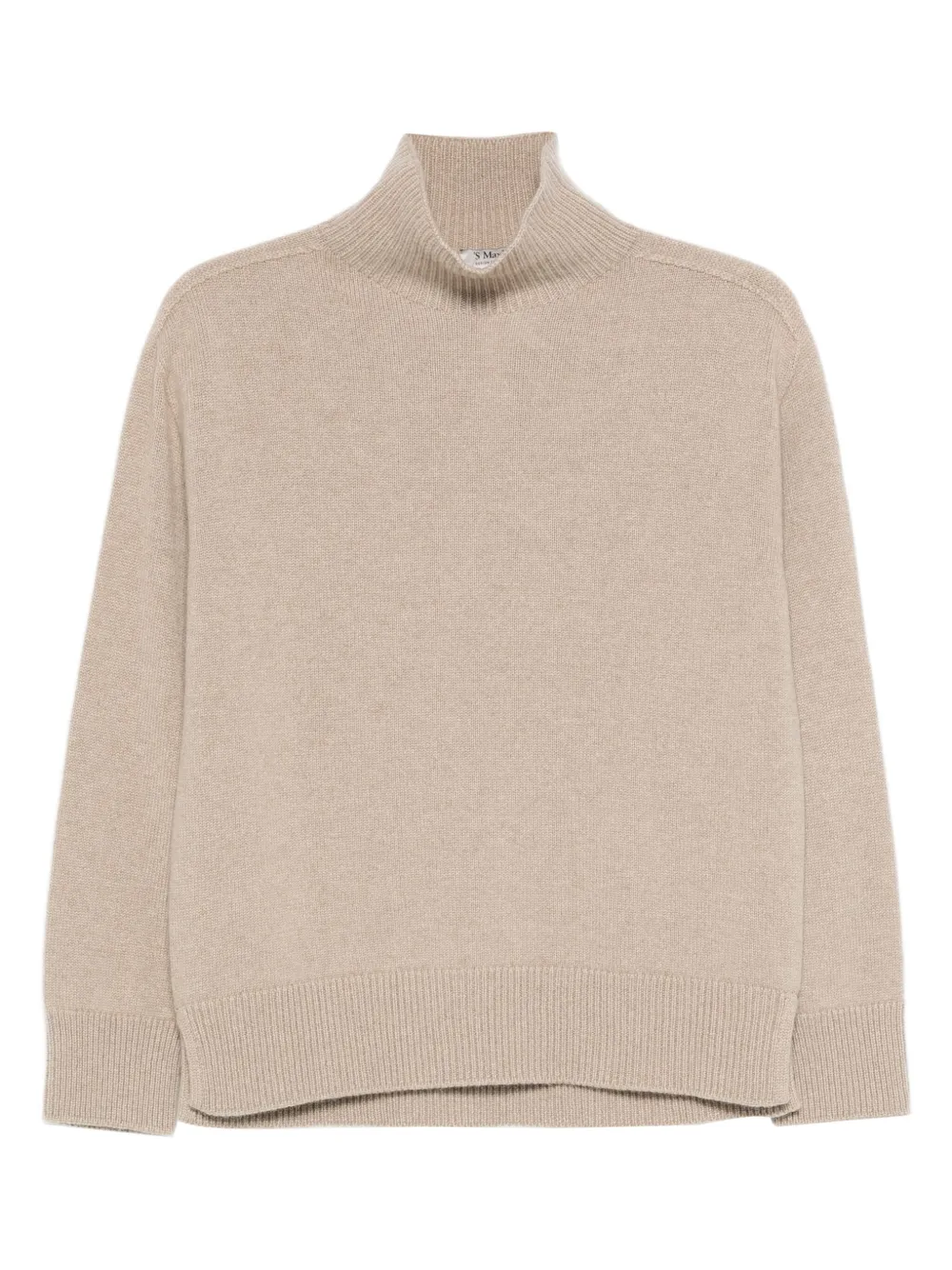 

Кашемировый свитер с высоким воротником 'S Max Mara, нейтральный