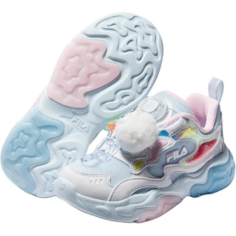 Кроссовки Rebound Low top Kids Lifestyle Shoes Blue Kids' FILA KIDS — фото 3