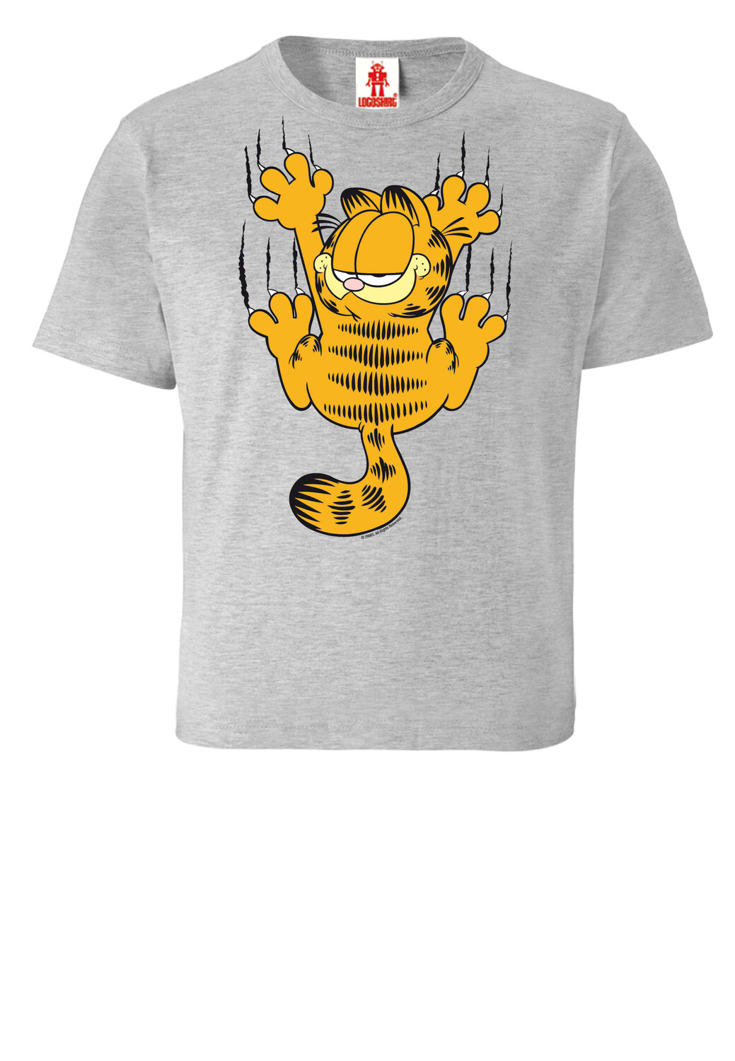 

Футболка Logoshirt Garfield, цвет grau meliert