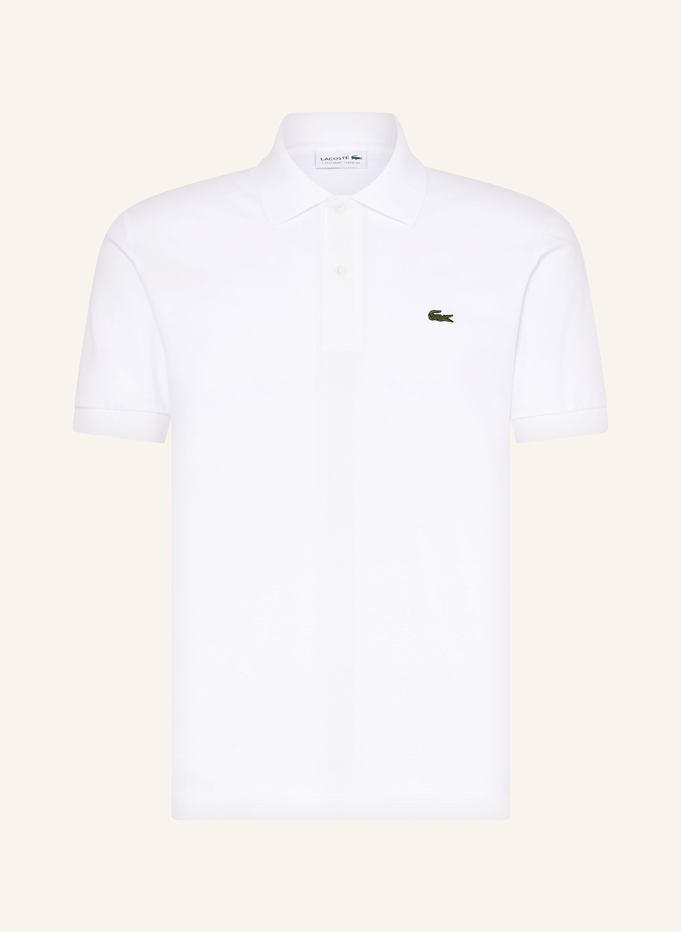

Рубашка поло из пике Lacoste, белый