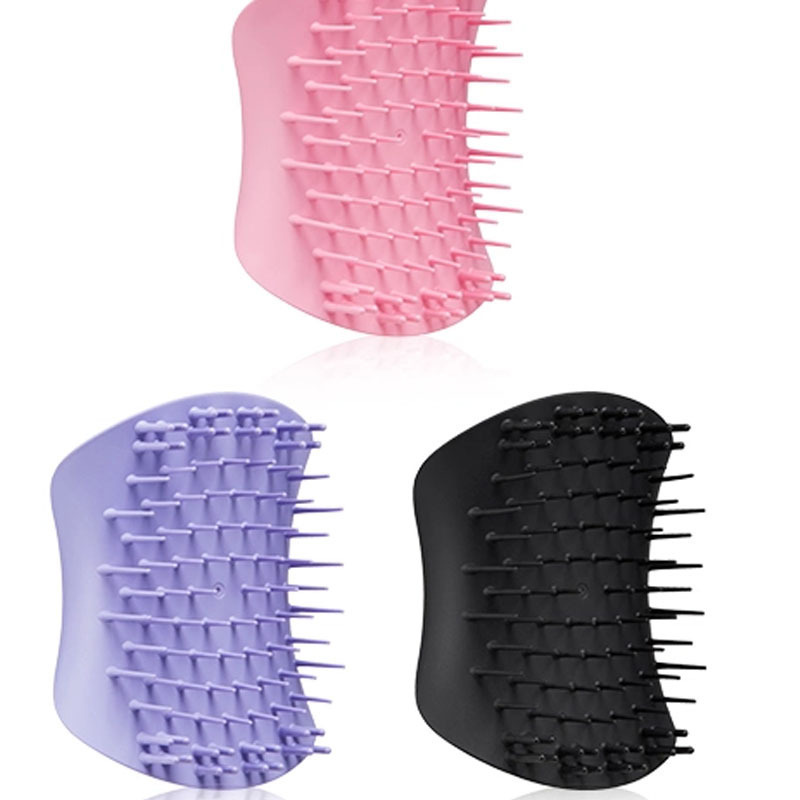 Легкая и гибкая портативная расческа для волос Tangle Teezer, черный — фото 3