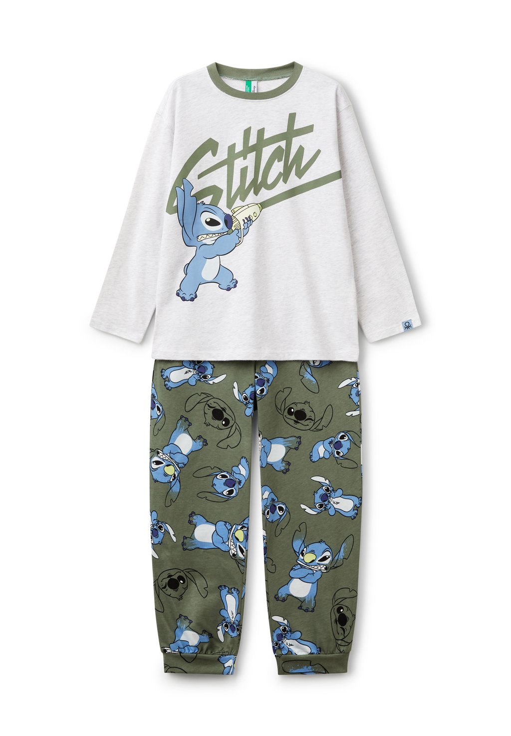 

Пижама LILO STITCH DISNEY WARM SET United Colors of Benetton, серый
