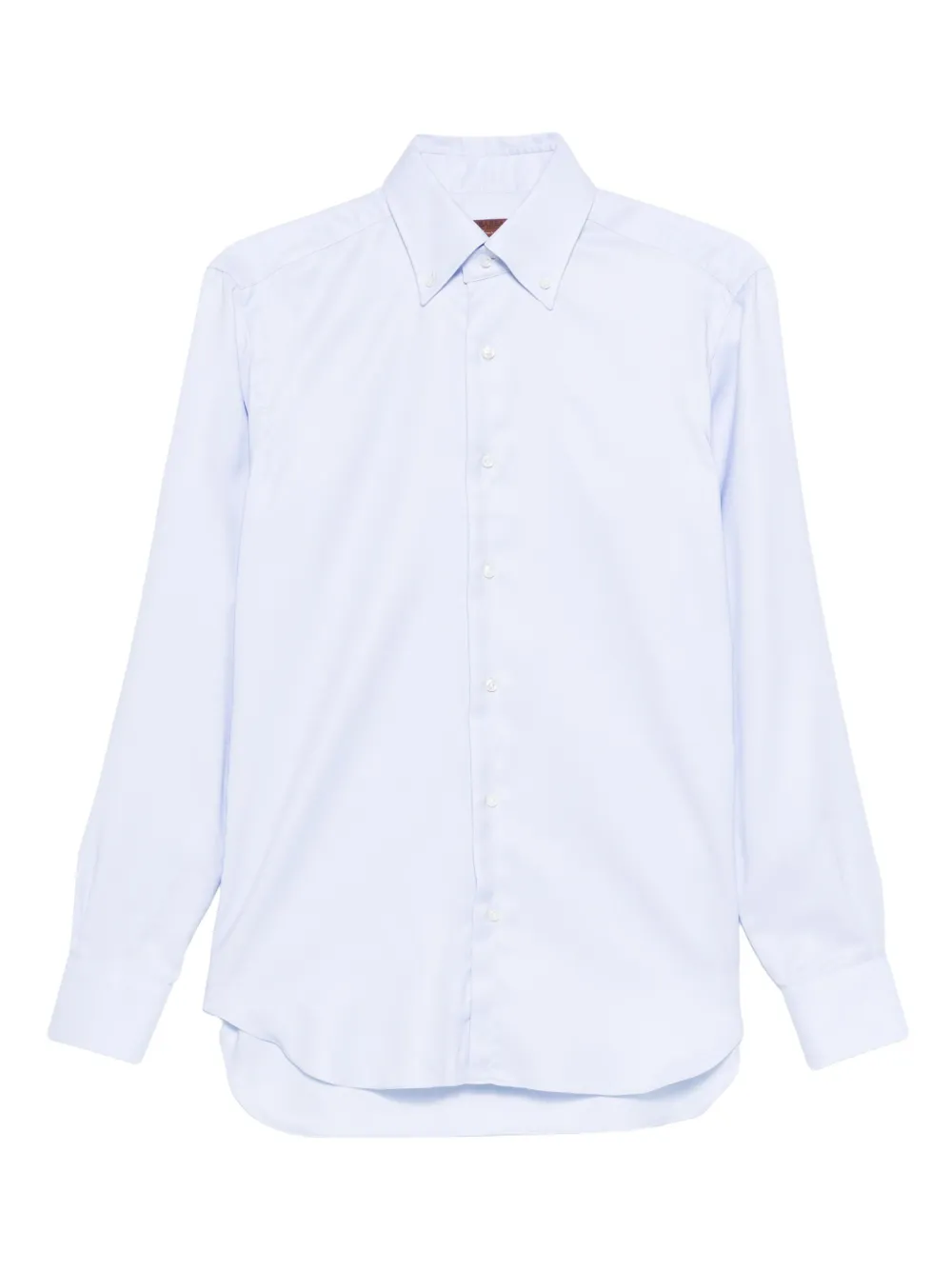 

Хлопковая рубашка на пуговицах Barba, синий