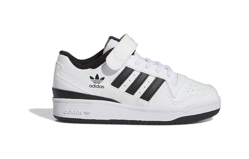 

Adidas Forum Low Cloud White Core Black PS Adidas Originals, Белый Черный