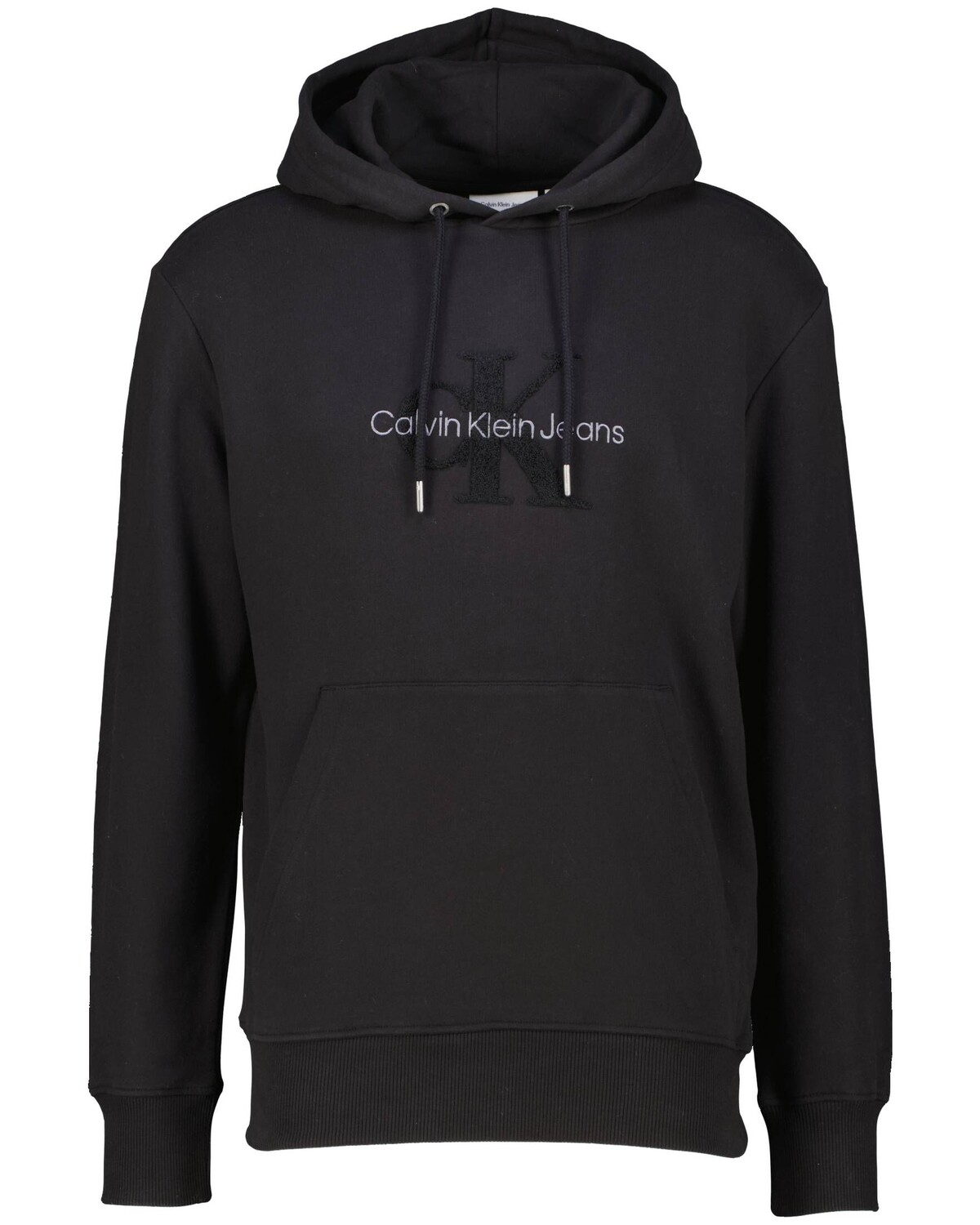 

Худи из синели с монологом Calvin Klein, черный