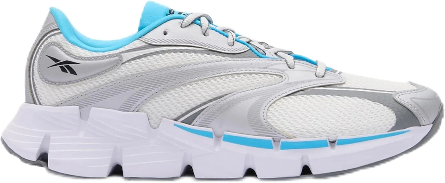 Кроссовки Reebok Zig Hypnotica унисекс, белый/голубой/серый
