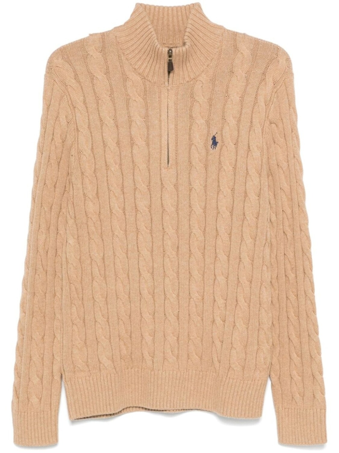 

Polo Ralph Lauren свитер фактурной вязки, коричневый