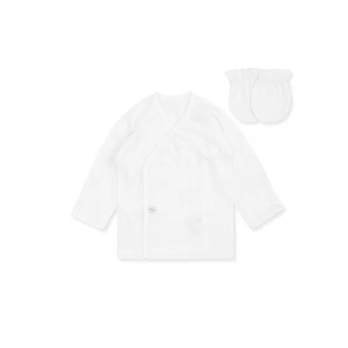 Боди-боди с рукавичками Organic Mom для девочек, хлопок 100% — фото 2